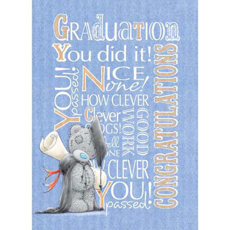 Graduation Congratulations Me to You Bear Card £1.79